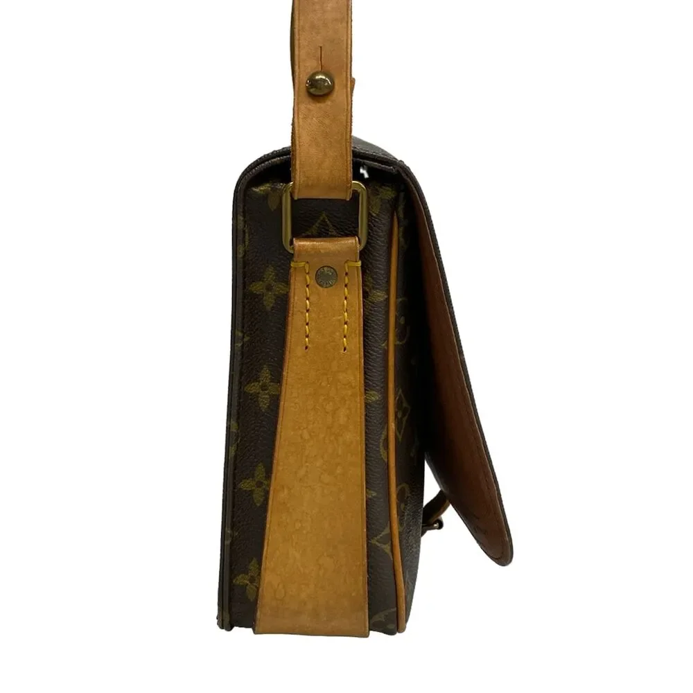 Louis Vuitton Cartouchiere MM Monogram Shoulder Bag M51253